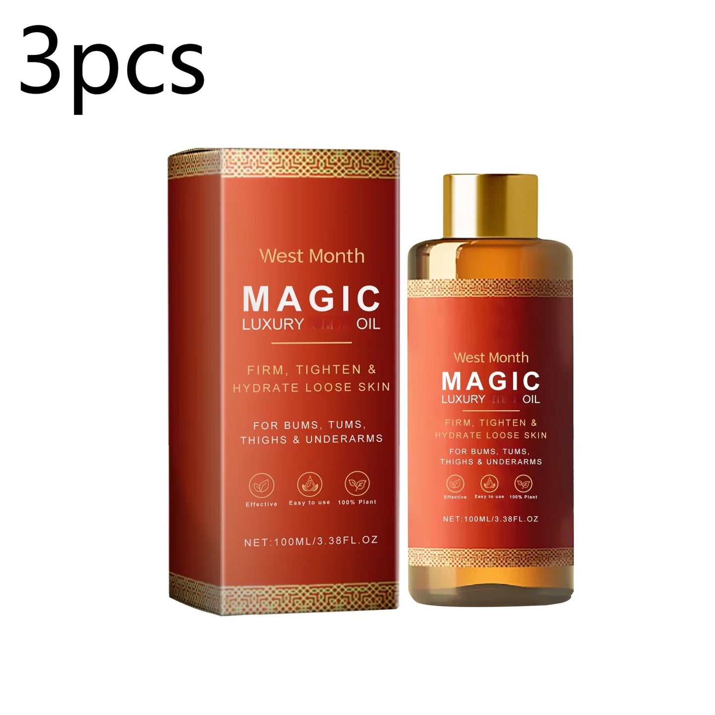 Firming Body Oil Moisturizing Skin Improve Dry Tighten Skin Barrier Repair Care Relax Body Massage Lifting Tighten Repair Smooth