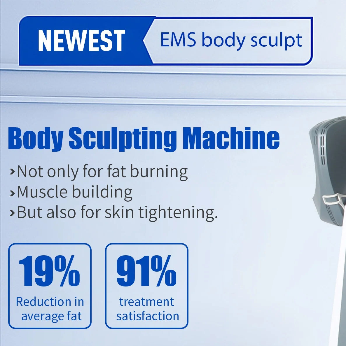 MYOslim NEO 6500W RF Machine Body Sculpting Fat Burning EMSzero Slimming Beauty Equipment Pelvic cushion Home or Salon
