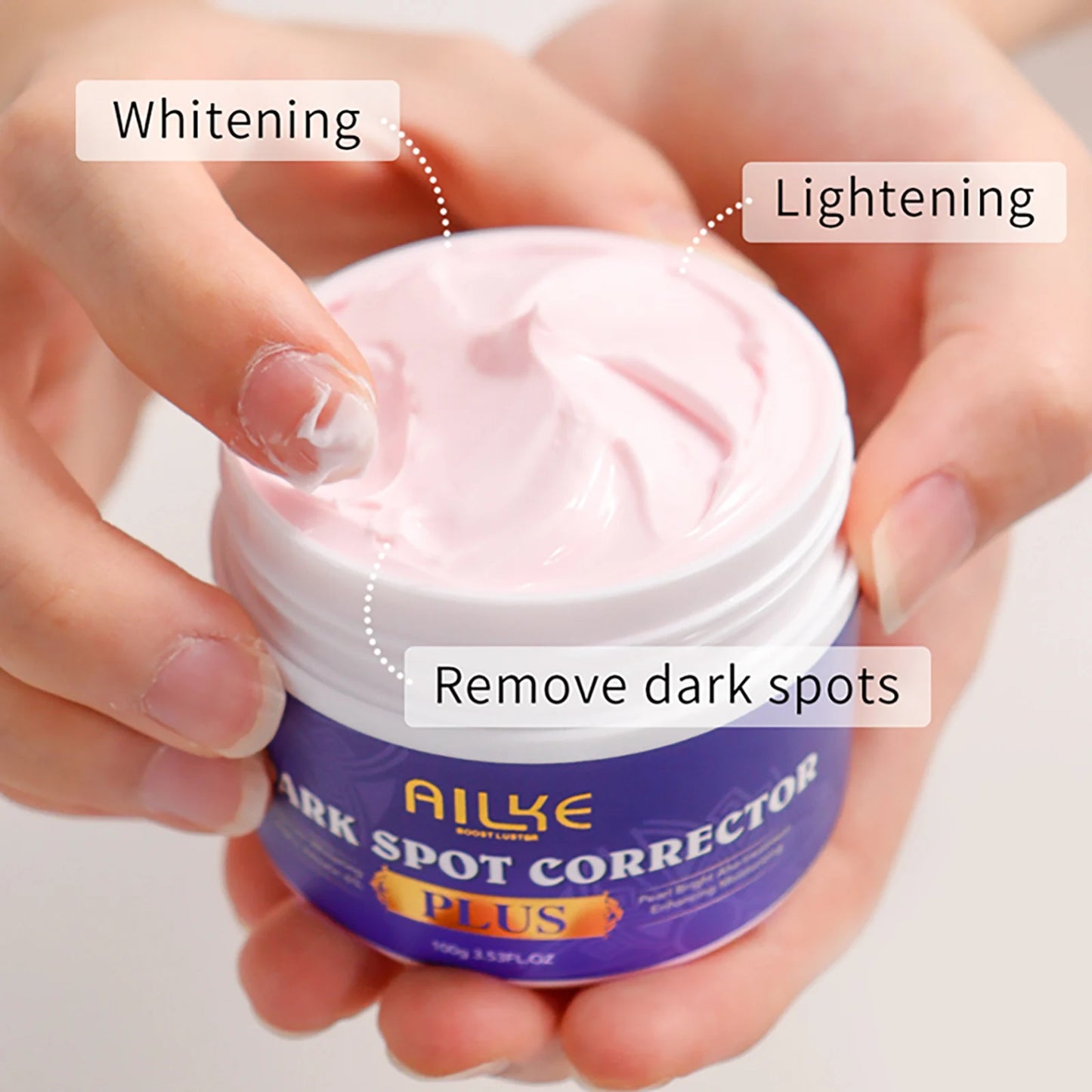 AILKE Glutathione PLUS Whitening Skin Care Set, Advanced Lightening Lotion, Moisturizes, Softens, Brighten Kit for Men, Women